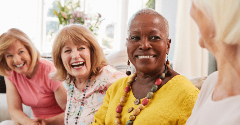 group-of-senior-women-friends-in-assisted-living